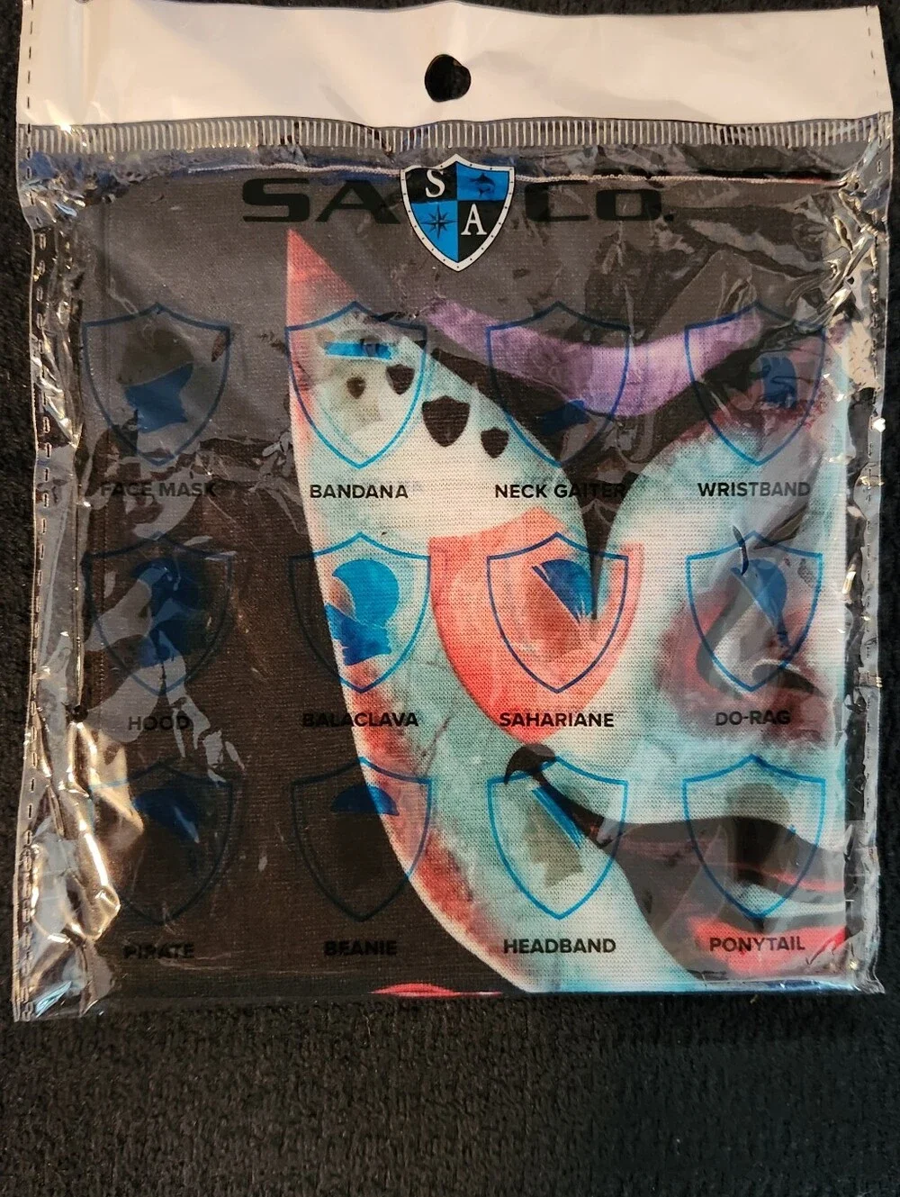 Set Of 10 Temptress SA Neck Gaiters Face Shields Bandanas Fishing Must Have NEW